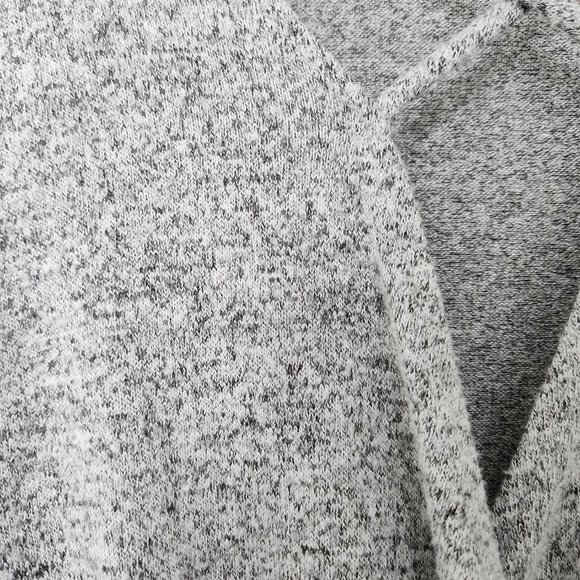 COPY - Wrapped Gray Long Sleeve Top Design Lab - Picture 4 of 10